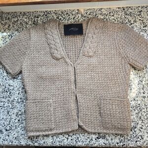 Rachel Comey Baby Alpaca Blend Chunky Knit Cardigan